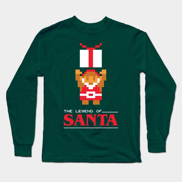 The Christmas Legend of Santa Long Sleeve T-Shirt by GusDynamite